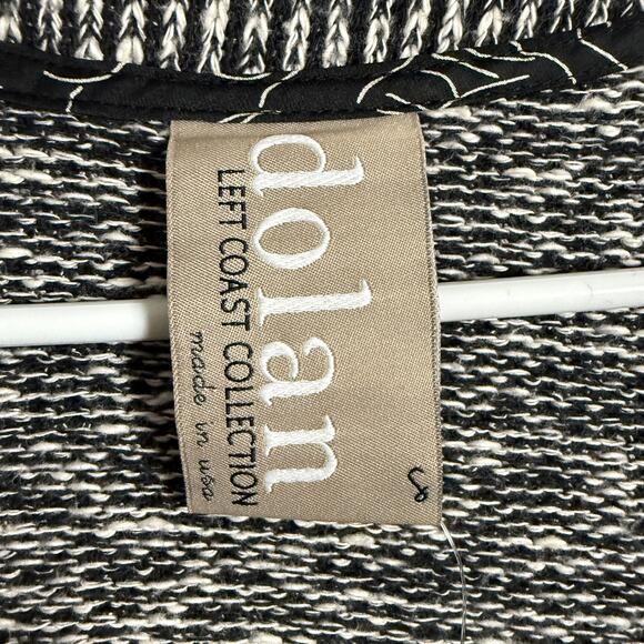 Anthropologie Dolan sz S gray black open cardigan NWT - Picture 5 of 9